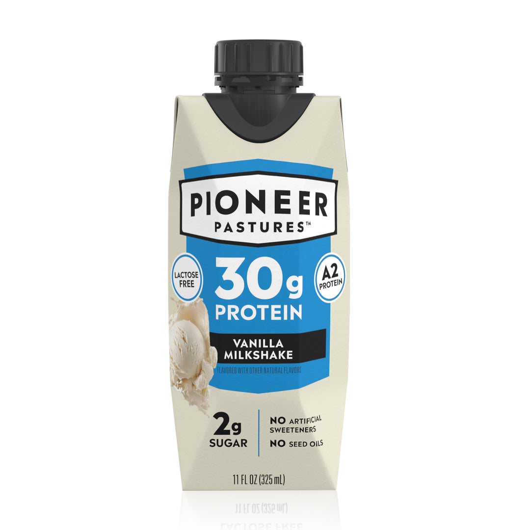 Vanilla A2 Protein Shake, Ultra-Filtered – Pioneer Pastures