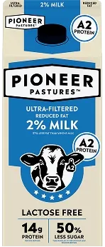 2% Reduced Fat Milk with A2 Protein