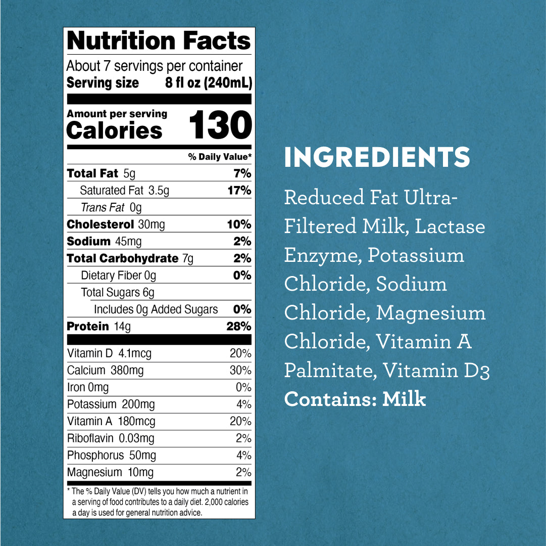 Ultra-Filtered A2 Reduced-Fat 2% Milk – Pioneer Pastures