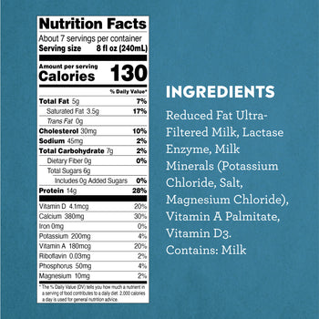 Ultra-Filtered A2 Reduced-Fat 2% Milk