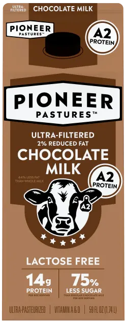 Reduced Fat 2% Chocolate Milk with A2 Protein