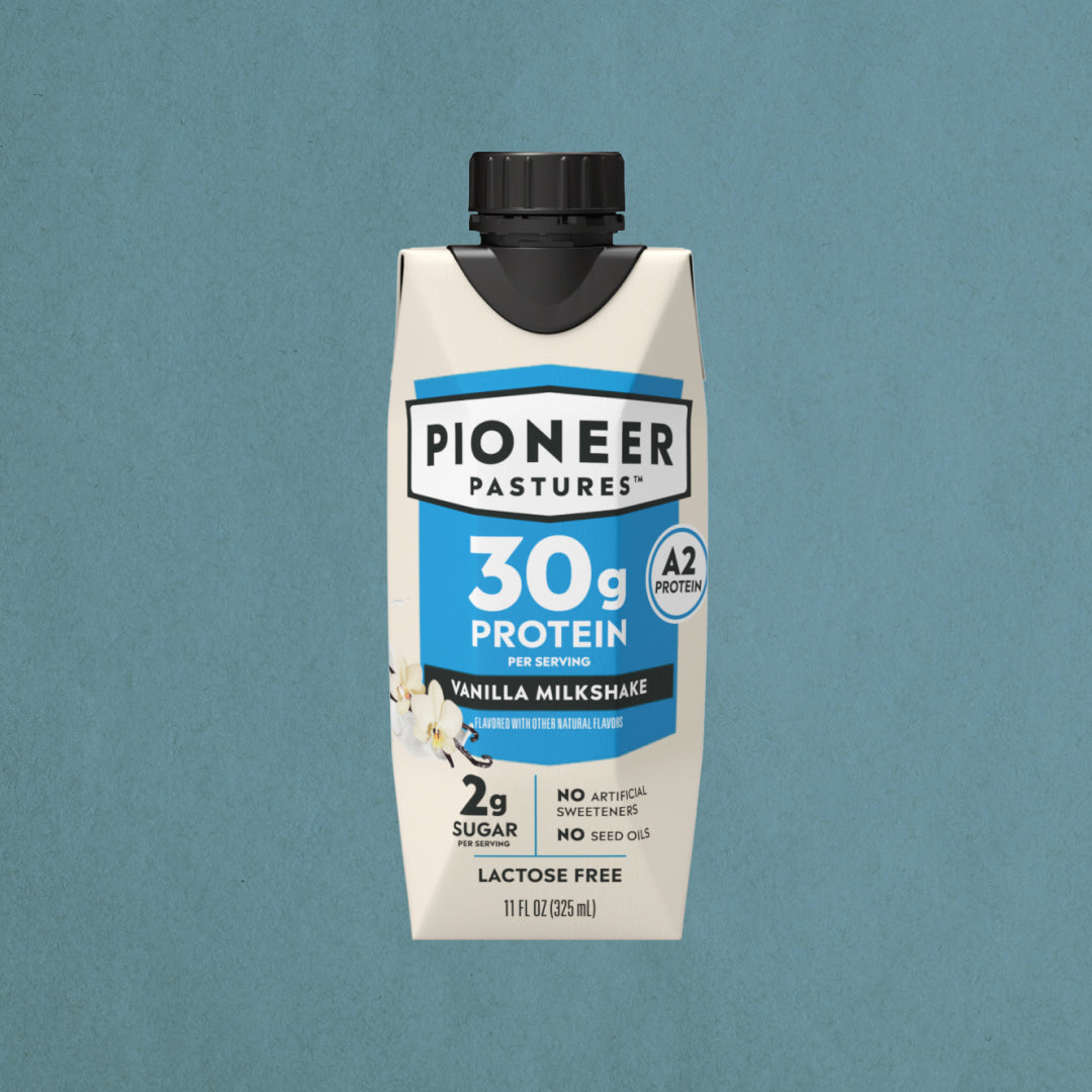 Ultra-Filtered A2 Vanilla Protein Shake – Pioneer Pastures