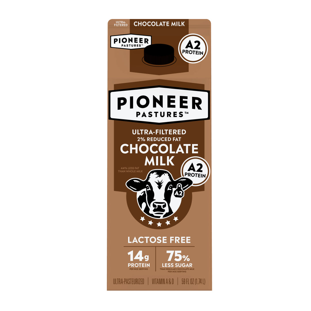 2% Reduced Fat Chocolate Milk with A2 Protein, Ultra-Filtered