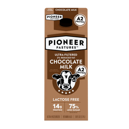 2% Reduced Fat Chocolate Milk with A2 Protein, Ultra-Filtered