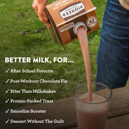 2% Reduced Fat Chocolate Milk with A2 Protein, Ultra-Filtered