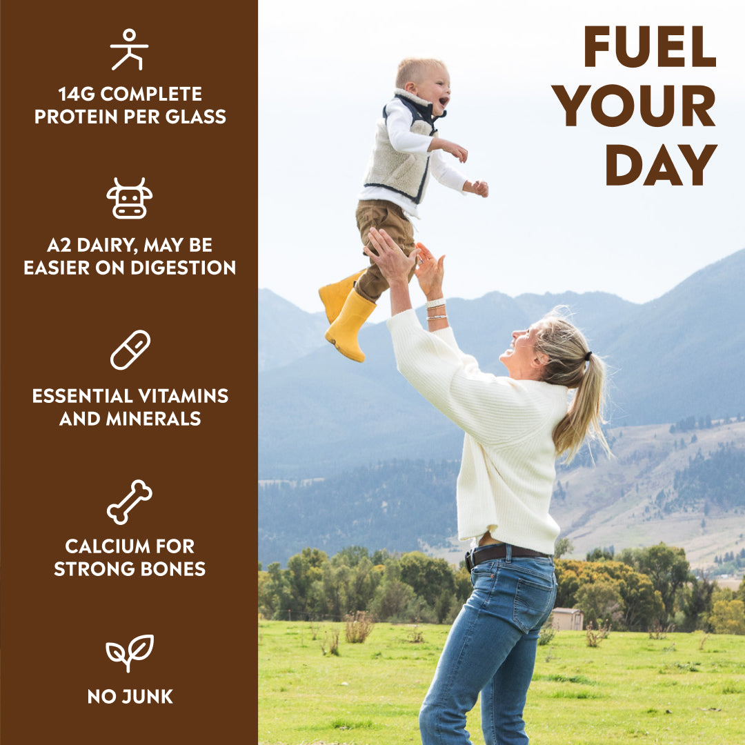 2% Reduced Fat Chocolate Milk with A2 Protein – Pioneer Pastures