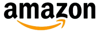 Amazon logo displayed on a transparent background
