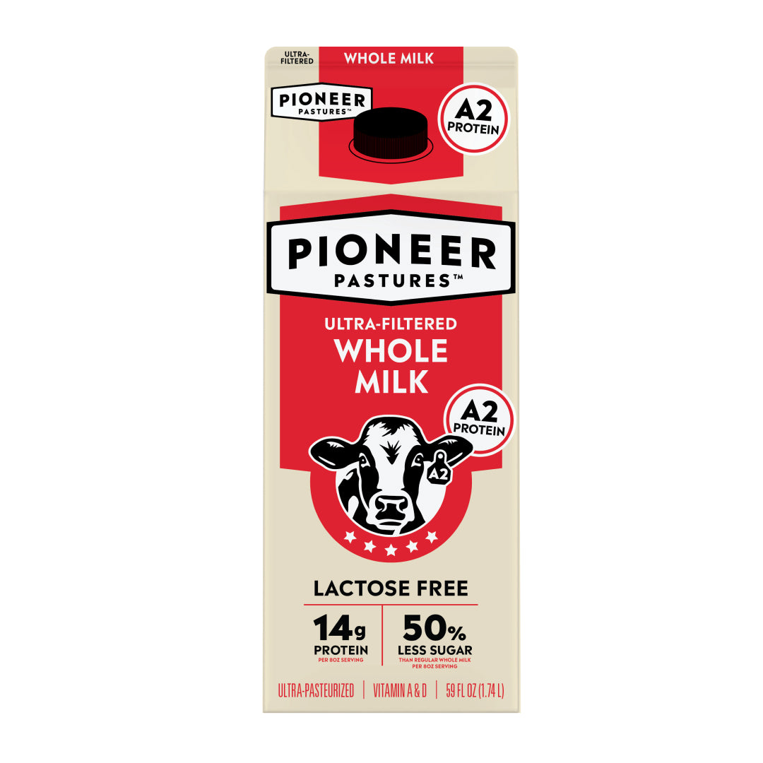Whole Milk with A2 Protein, Ultra-Filtered