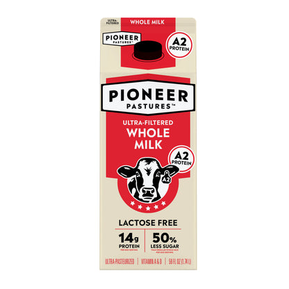 Whole Milk with A2 Protein, Ultra-Filtered
