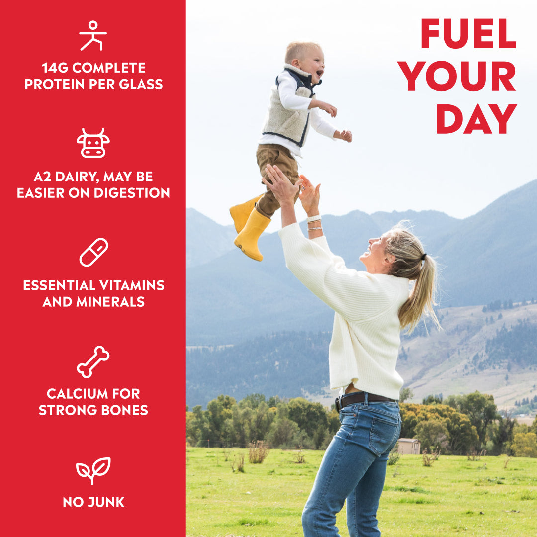 Whole Milk with A2 Protein, Ultra-Filtered